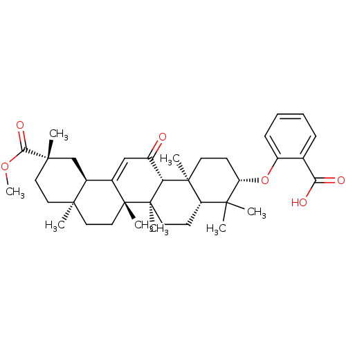 Chemical structure of BindingDB Monomer ID 50188386