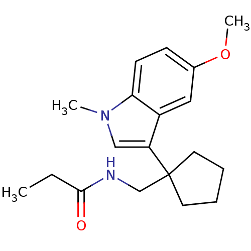 Chemical structure of BindingDB Monomer ID 50188404