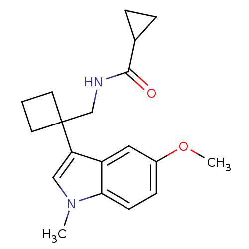 Chemical structure of BindingDB Monomer ID 50188405