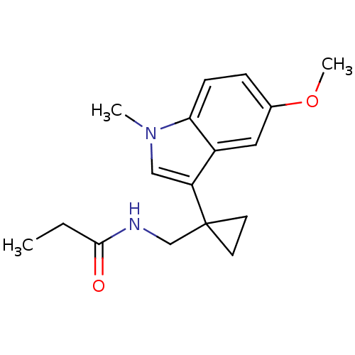 Chemical structure of BindingDB Monomer ID 50188410
