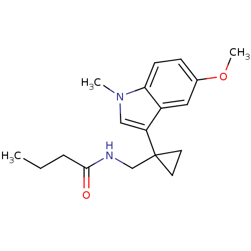 Chemical structure of BindingDB Monomer ID 50188422