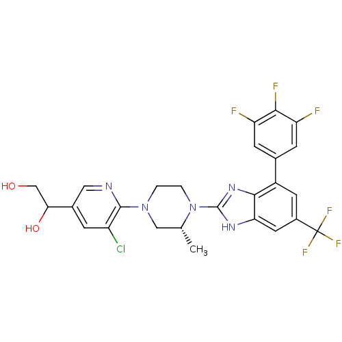 Chemical structure of BindingDB Monomer ID 50188650