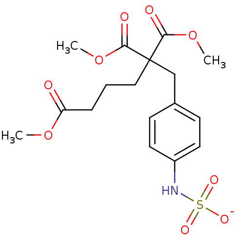 Chemical structure of BindingDB Monomer ID 50188786