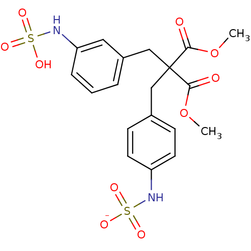 Chemical structure of BindingDB Monomer ID 50188797