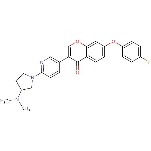 Chemical structure of BindingDB Monomer ID 50188833