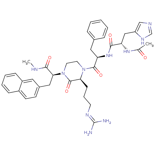 Chemical structure of BindingDB Monomer ID 50189013