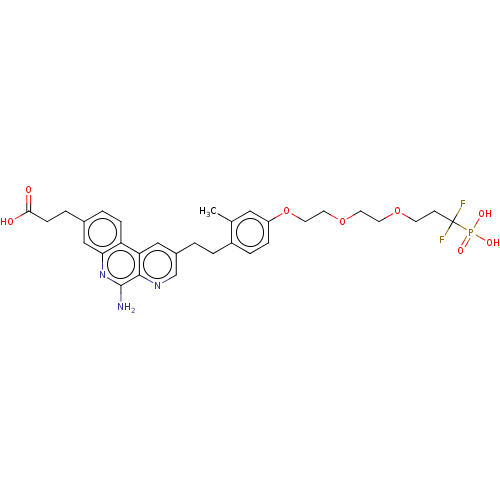 Chemical structure of BindingDB Monomer ID 50189180