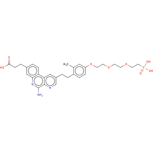 Chemical structure of BindingDB Monomer ID 50189181