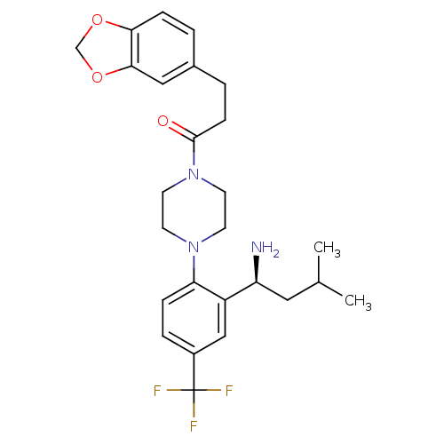 Chemical structure of BindingDB Monomer ID 50189182