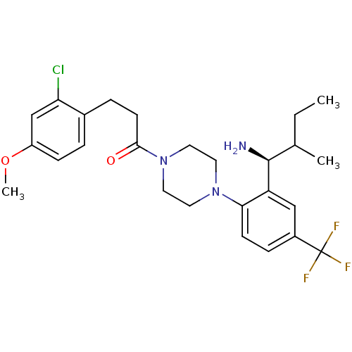 Chemical structure of BindingDB Monomer ID 50189192