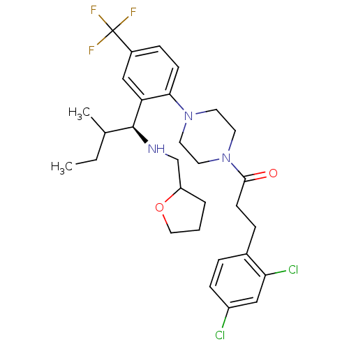 Chemical structure of BindingDB Monomer ID 50189197