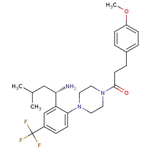 Chemical structure of BindingDB Monomer ID 50189219