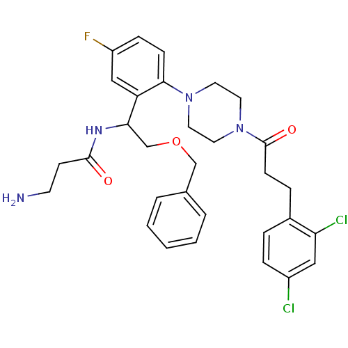 Chemical structure of BindingDB Monomer ID 50189221
