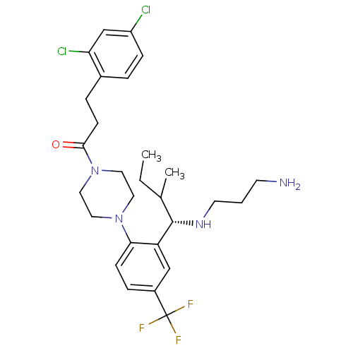 Chemical structure of BindingDB Monomer ID 50189223