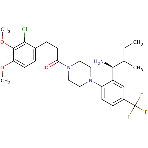 Chemical structure of BindingDB Monomer ID 50189230