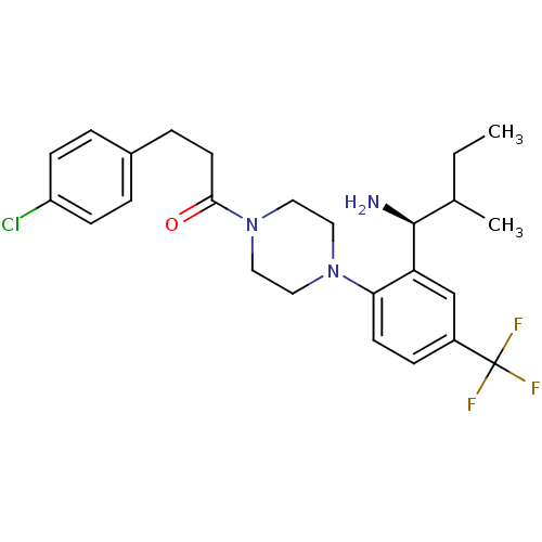 Chemical structure of BindingDB Monomer ID 50189231