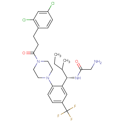 Chemical structure of BindingDB Monomer ID 50189232