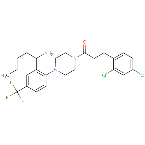 Chemical structure of BindingDB Monomer ID 50189236