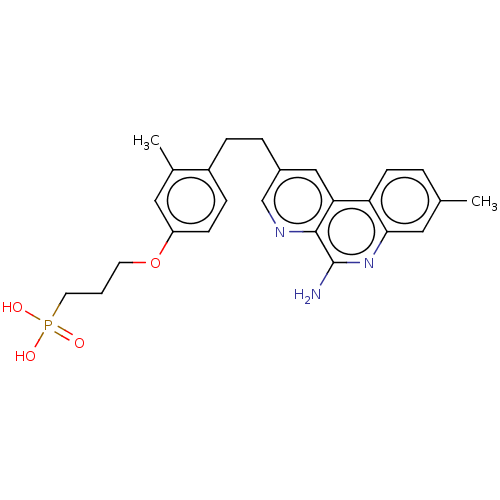 Chemical structure of BindingDB Monomer ID 50189286