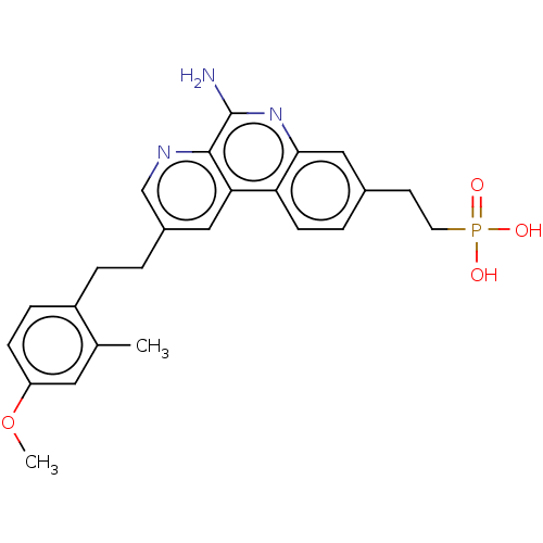 Chemical structure of BindingDB Monomer ID 50189287