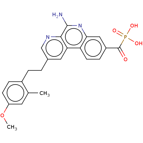 Chemical structure of BindingDB Monomer ID 50189291
