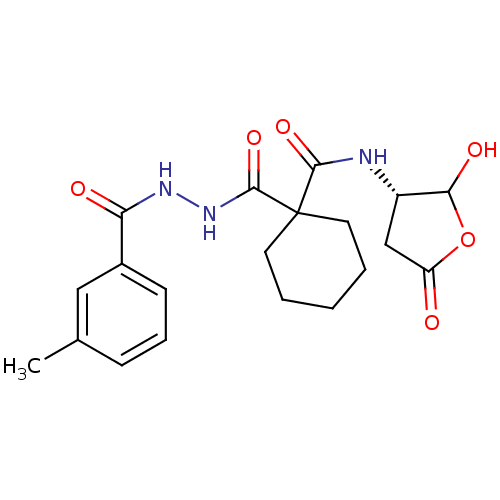Chemical structure of BindingDB Monomer ID 50189361