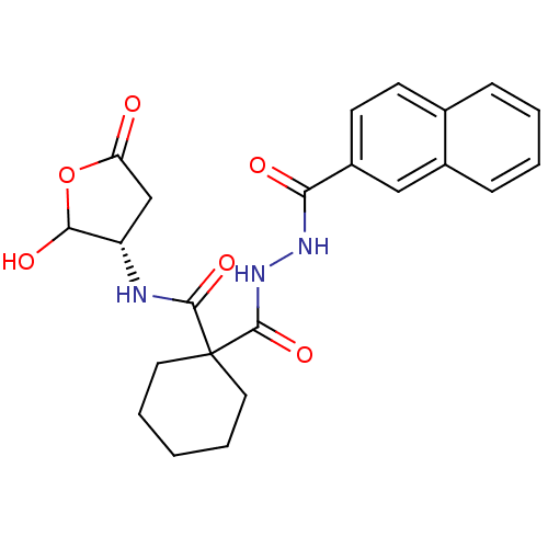 Chemical structure of BindingDB Monomer ID 50189364