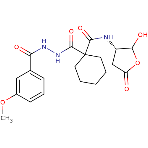 Chemical structure of BindingDB Monomer ID 50189368