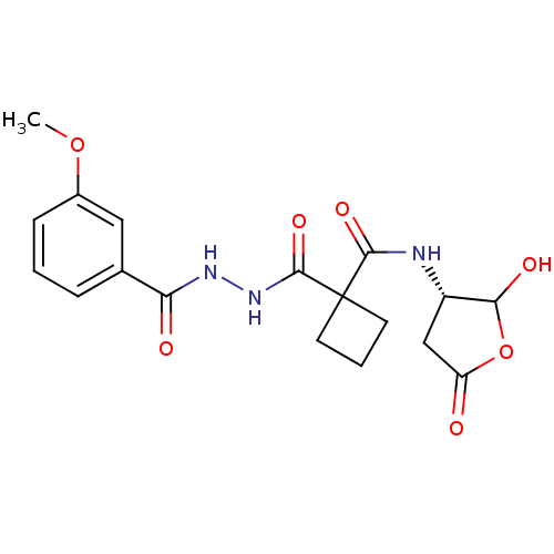 Chemical structure of BindingDB Monomer ID 50189369