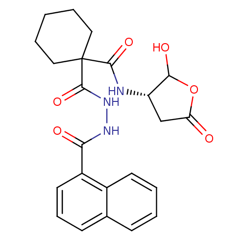 Chemical structure of BindingDB Monomer ID 50189371