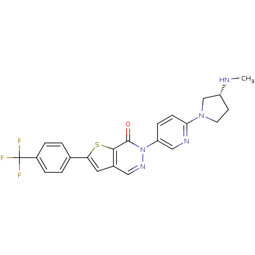 Chemical structure of BindingDB Monomer ID 50189576