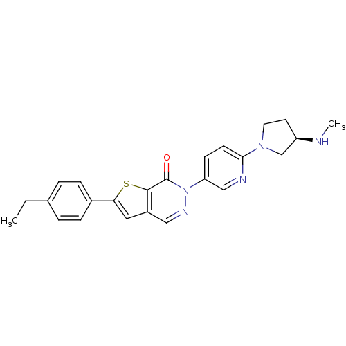 Chemical structure of BindingDB Monomer ID 50189591