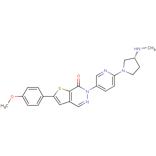 Chemical structure of BindingDB Monomer ID 50189592