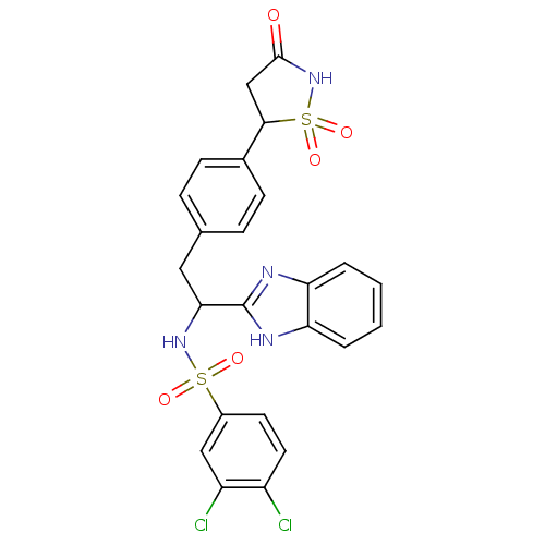Chemical structure of BindingDB Monomer ID 50189654