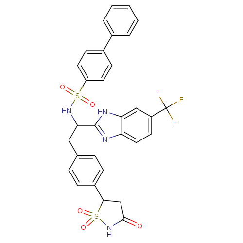 Chemical structure of BindingDB Monomer ID 50189662