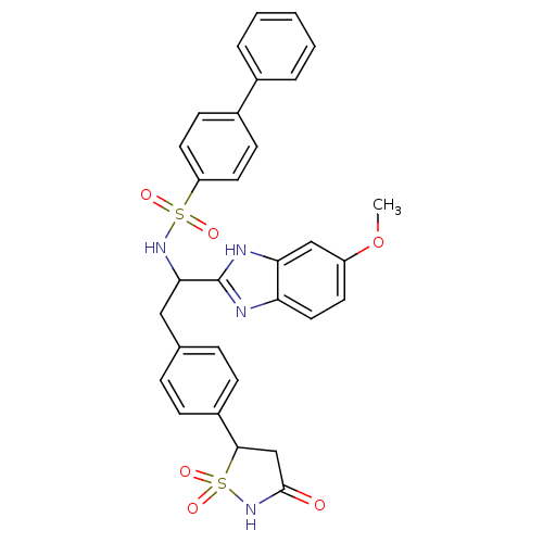 Chemical structure of BindingDB Monomer ID 50189672