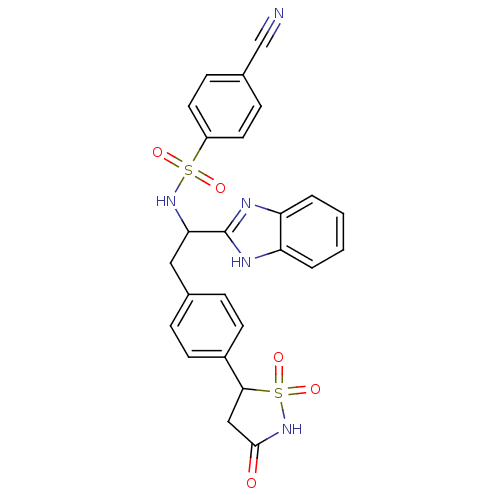 Chemical structure of BindingDB Monomer ID 50189673