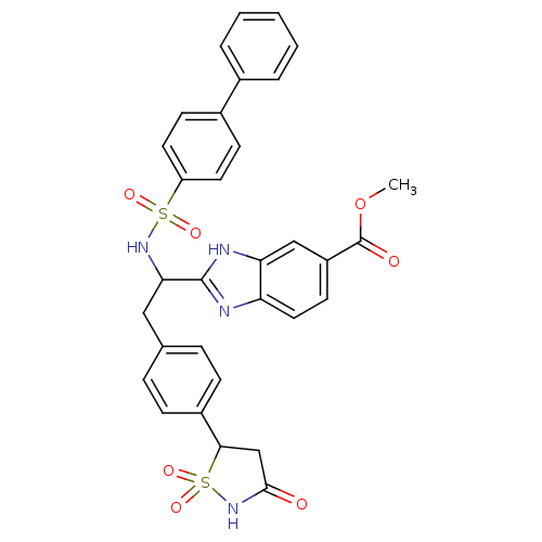 Chemical structure of BindingDB Monomer ID 50189684