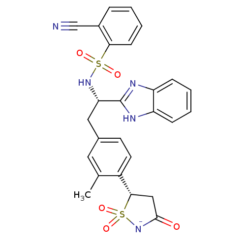 Chemical structure of BindingDB Monomer ID 50189687
