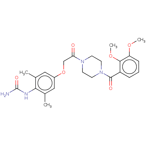 Chemical structure of BindingDB Monomer ID 50189696