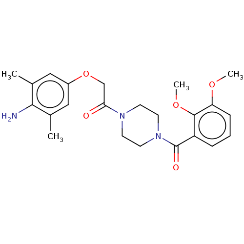 Chemical structure of BindingDB Monomer ID 50189698