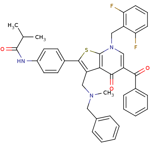 Chemical structure of BindingDB Monomer ID 50189703