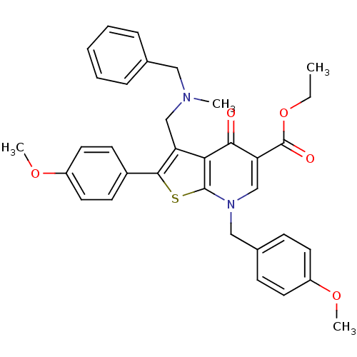 Chemical structure of BindingDB Monomer ID 50189710