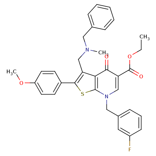 Chemical structure of BindingDB Monomer ID 50189722