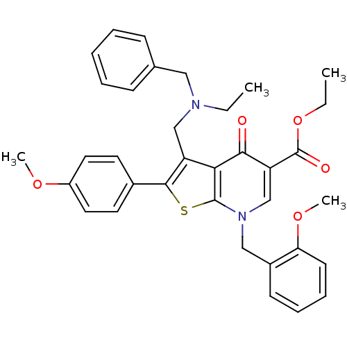 Chemical structure of BindingDB Monomer ID 50189735