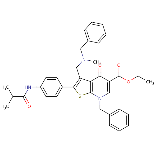 Chemical structure of BindingDB Monomer ID 50189740