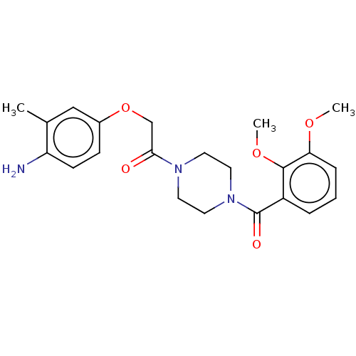 Chemical structure of BindingDB Monomer ID 50189762