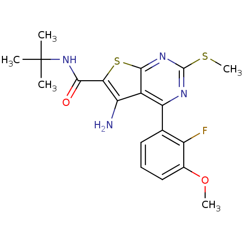 Chemical structure of BindingDB Monomer ID 50189773