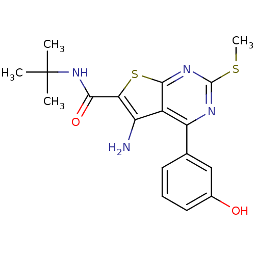 Chemical structure of BindingDB Monomer ID 50189774