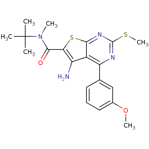 Chemical structure of BindingDB Monomer ID 50189779